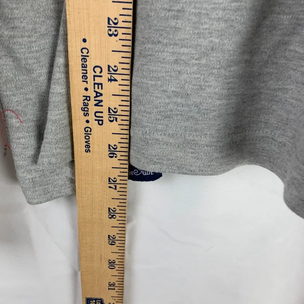Robert Graham Quarter Zip Pullover Mens Medium Gray Classic‎ Fit Mock Neck